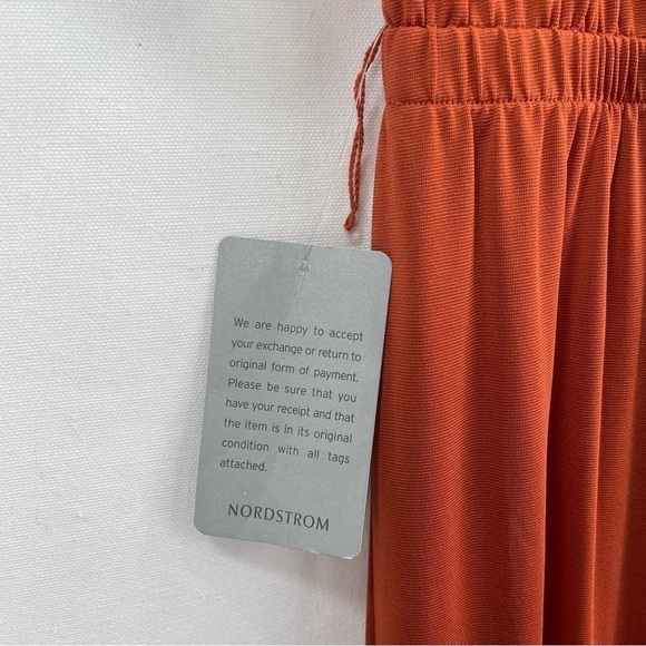 Alexia Admor Dress Women Small Brown Off The Shoulder Maxi Tiered Cocktail Party - Picture 13 of 16